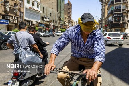 تداوم وقوع دماهای ۴۹، ۵۰ درجه و بالاتر در خوزستان - خبرگزاری سفیر افلاک | اخبار ایران و جهان