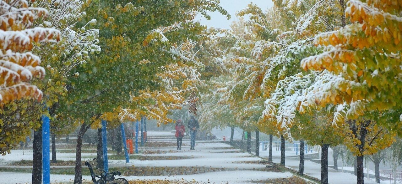 مازندران یخ می‌زند