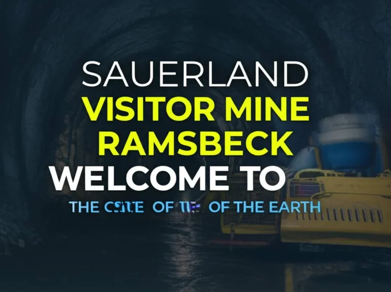 Sauerland Visitor Mine Ramsbeck ؛ به مرکز زمین خوش آمدید