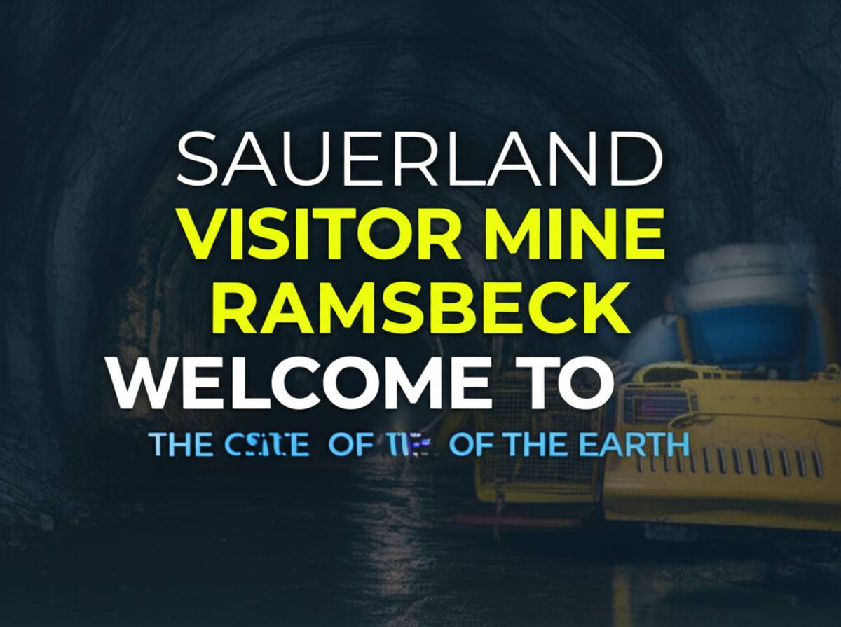 Sauerland Visitor Mine Ramsbeck ؛ به مرکز زمین خوش آمدید