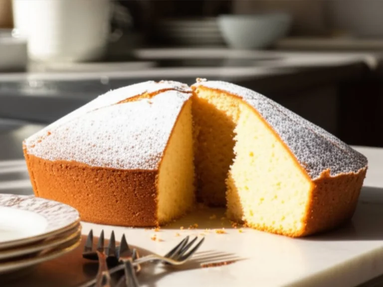 طرز تهیه کیک ساده خانگی برای ۴ نفر | آسان و سریع