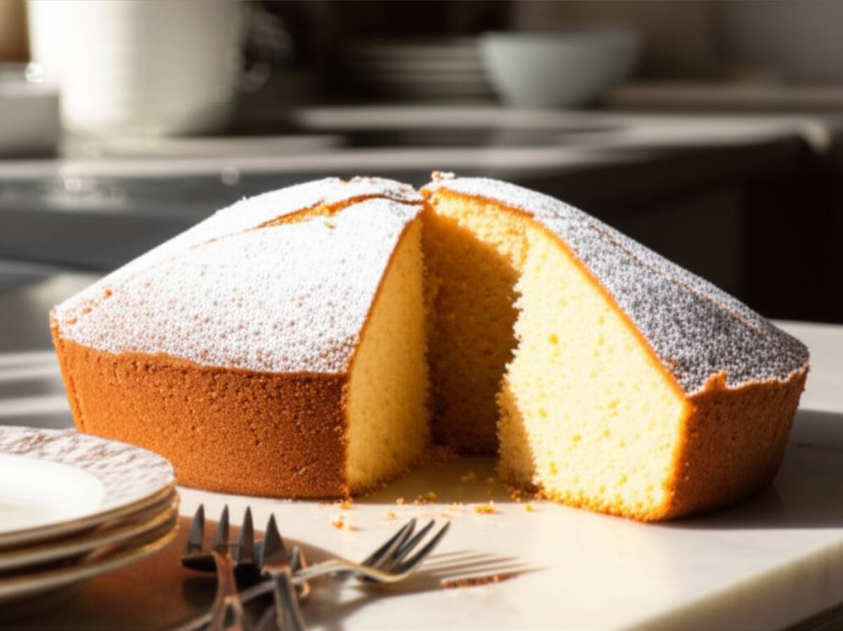 طرز تهیه کیک ساده خانگی برای ۴ نفر | آسان و سریع