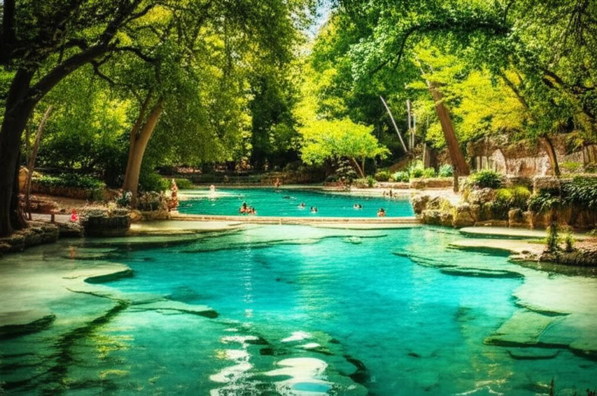 استخر طبیعی بارتون اسپرینگز | Barton Springs Pool