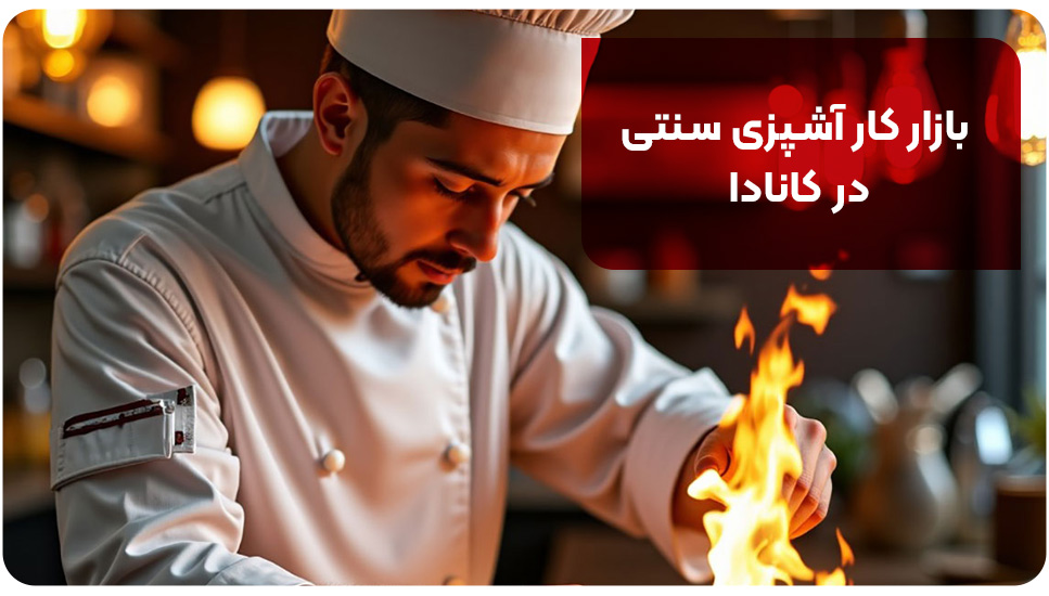 بازار کار آشپزی سنتی در کانادا