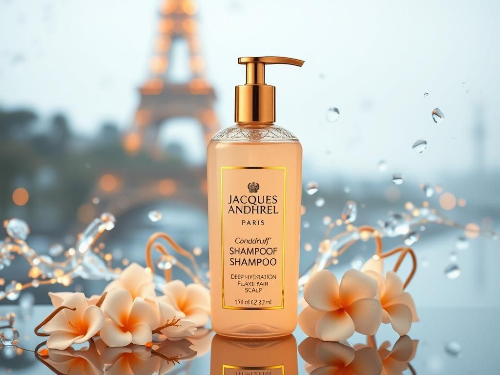 شامپو ضد شوره موهای خشک ژاک آندرل پاریس | رفع شوره و خشکی