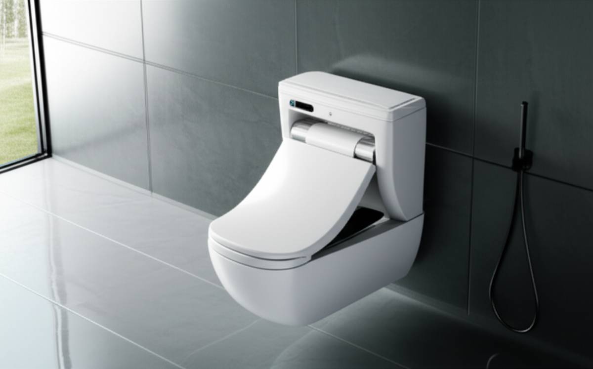 توالت دیواری تاشو بدون قیف سروپیکر توس | نقد و بررسی