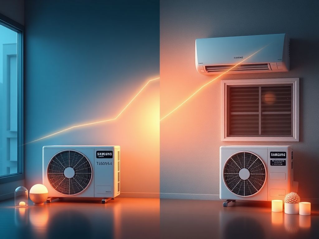 مقایسه هزینه انرژی کولر گازی سامسونگ با رقبا