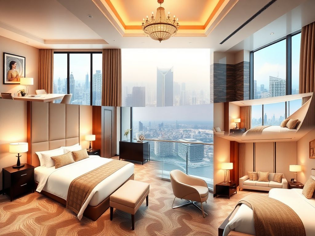 انواع اتاق های هتل موون پیک | امکانات، قیمت و رزرو آنلاین