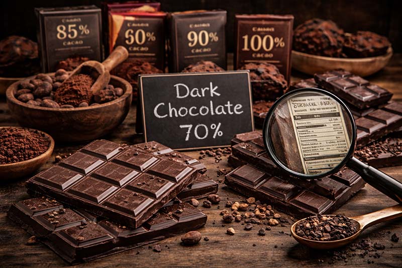 در خرید شکلات تلخ به چه نکاتی توجه کنیم؟