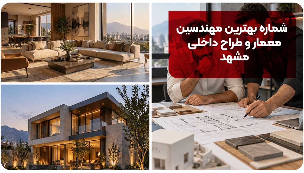 دکوراسیون | طراحی شماره بهترین مهندسین معمار و طراح داخلی مشهد (10 مورد) | آدرس + خدمات